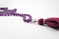 WISDOM IN PEACE MALA ~ Amethyst